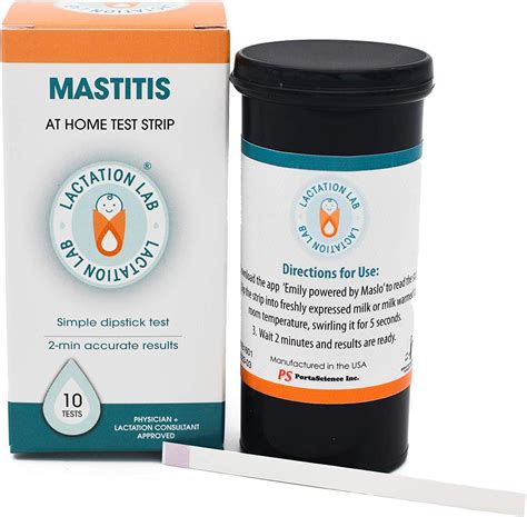 Lactation Lab Mastitis Test Strips. at-Home Test for India | Ubuy