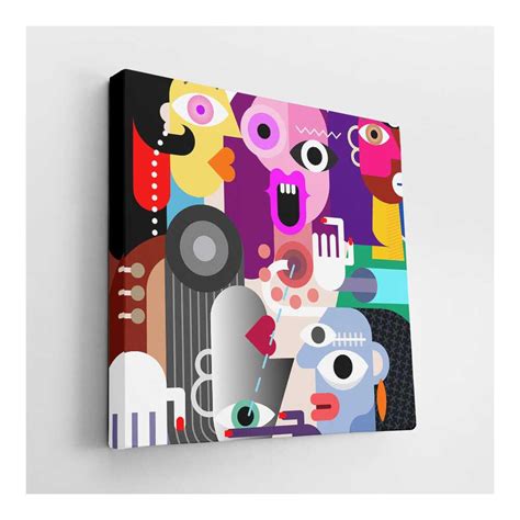 Picasoul - Picasoul Curated - Faces In Color 9 - Wall Decor – Picasoul ...