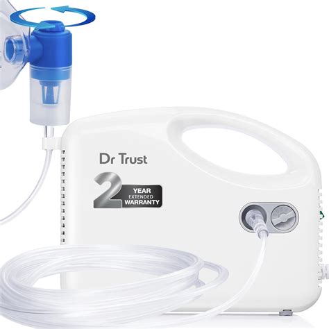 Dr Trust USA Compressor Nebulizer Machine Complete Kit for Adults and ...