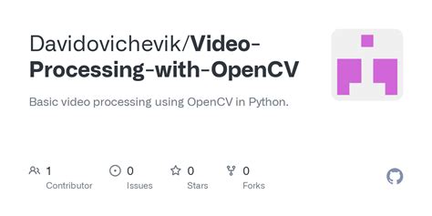 Image result for OpenCV Python Stream Video MP4