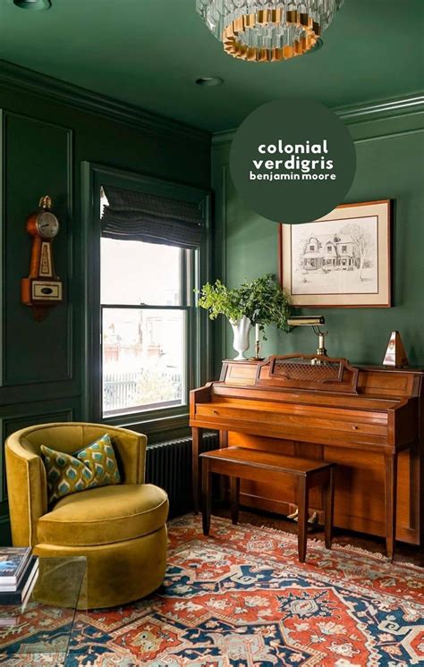 Best Dark Green Wall Color
