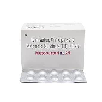METOSARTAN LN 25 - Strip of 10 Tablets : Amazon.in: Health & Personal Care
