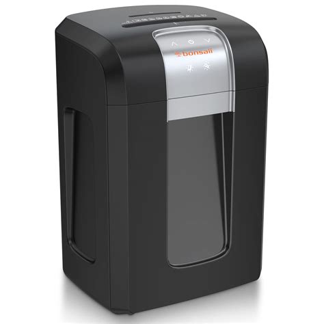 Bonsaii 20 Sheet Office Paper Shredder, 120-Minute Cross-Cut Heavy Duty ...