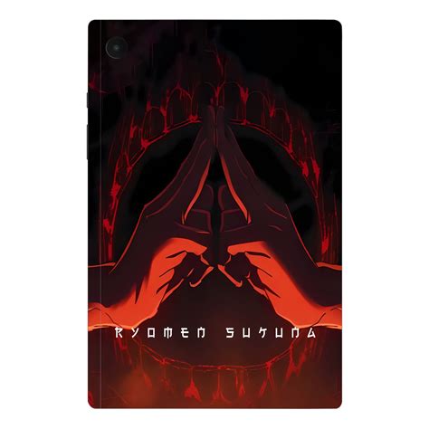 Samsung Galaxy Tab A8 Ryomen Sukuna JJK Anime Tablet Skins