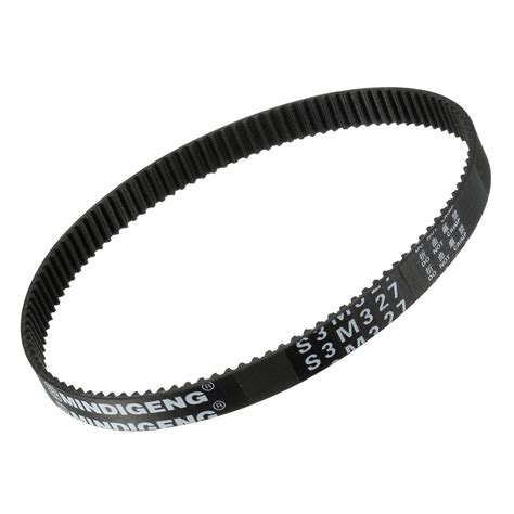 uxcell S3M327 Rubber Timing Belt Synchronous Closed Loop Timing Belt ...