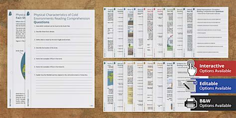 KS3/GCSE Geography Reading Comprehension Bundle | Beyond