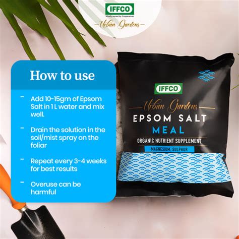 Shop Epsom Salt Meal - Organic Magnesium Sulphate Fertilizer, Water ...