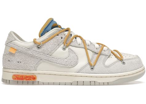 NIKE DUNK LOW OFF-WHITE LOT 34 MEN'S