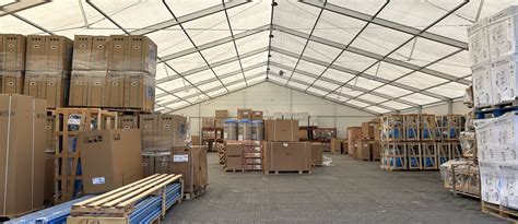 Pallet Storage Solutions - F&L Temporary Buildings