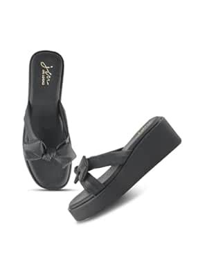 Buy JM LOOKS Women's Open Toe Platform Wedge Sandals | Fashionable with ...
