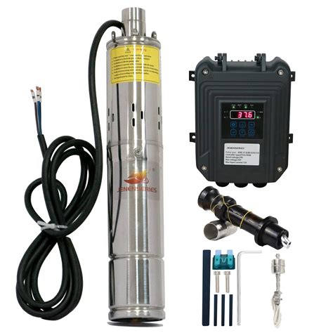 Buy JENENSERIES Pump 270W DC 24V Solar Water Pumps, Max head 262ft,7 ...