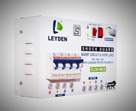 Leyden LTB32 Three Phase ELCB + RCCB + ISI Marked 4 pole MCB 32 A with ...