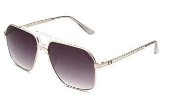 Buy Tommy Hilfiger Men's Full Rim Gold Gradient UV Protected Square ...