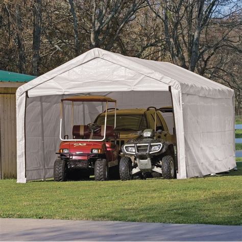Portable Carport With Sides