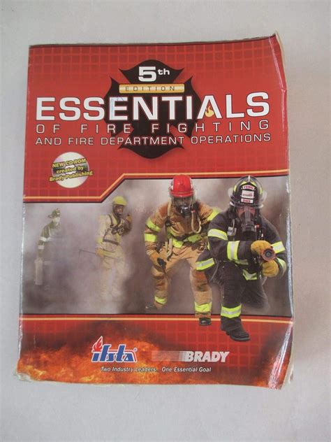 Buy Essentials of Fire Fighting and Fire Department Operations Book ...