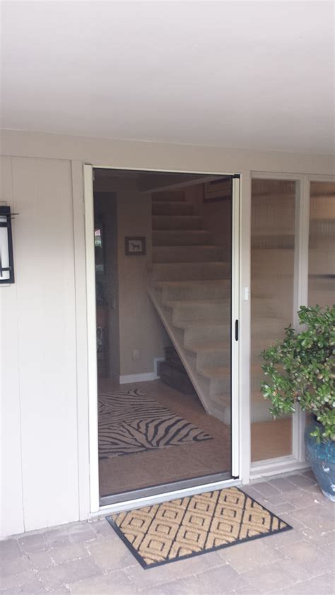 Roll-Away Retractable Screen Doors - The Screen Lady Inc.