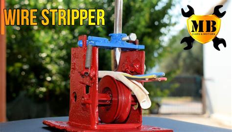 Image result for Homemade Wire Strip Machine