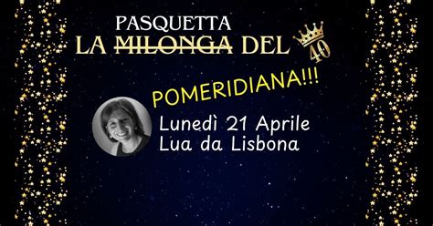La Pasquetta del 40 - Pomeridiana con Lua da Lisbona, Via Romitino, 3 ...