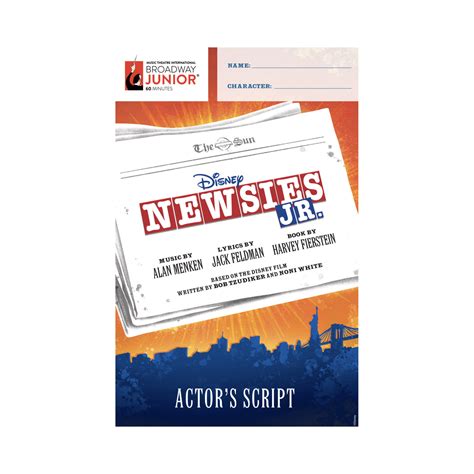Buy Disney's Newsies Jr Script for Actors | Broadway Jr Shows – Teton Music