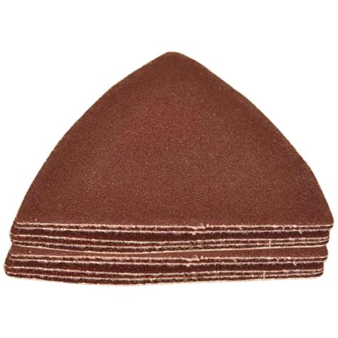 80 Grit Triangular Multitool Sandpaper 80mm for Wood Sanding, Fit 3-1/8 ...