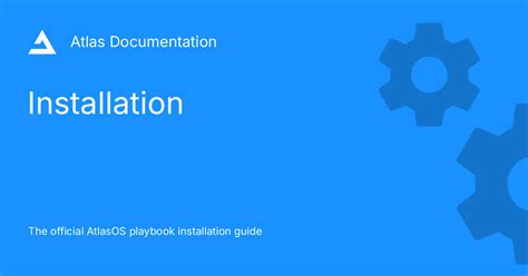 Atlas Installation 的图像结果