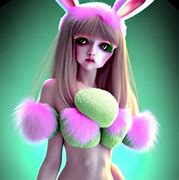 Image result for Bunny Girl Line Art