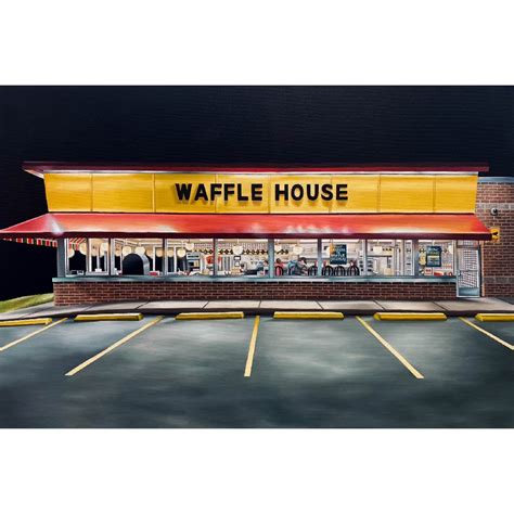 Waffle House Painting Print — Payton Brown