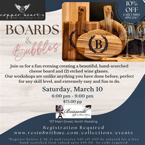 Boards & Bubbles at Brissonte, Brissonte', Reading, 10 March 2023 ...