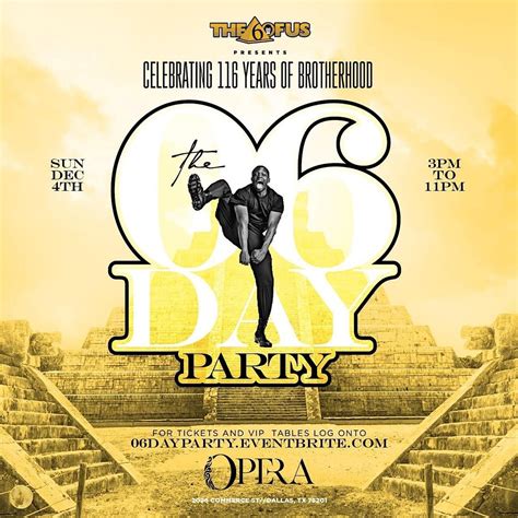 ALPHA PHI ALPHA FOUNDERS DAY CELEBRATION at OPERA, Dallas on 4th ...
