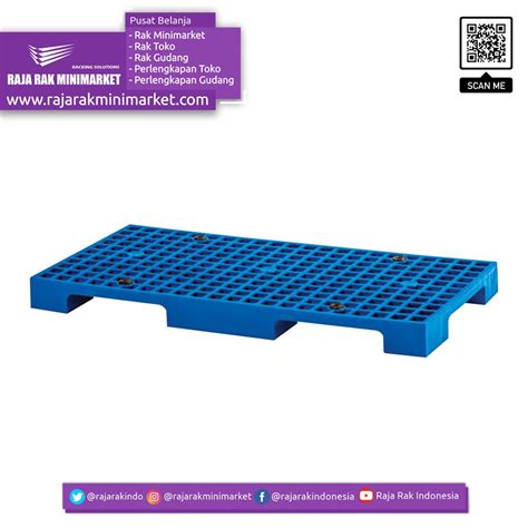 PALLET PLASTIK RABBIT NPK-1005S UKURAN 100x50x8 CM