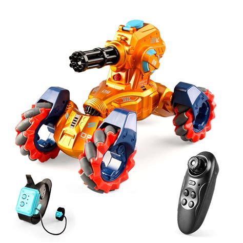 Goolsky RC Stunt Car 2.4GHz RC Car with Function Light Drift Spray 360Ã ...