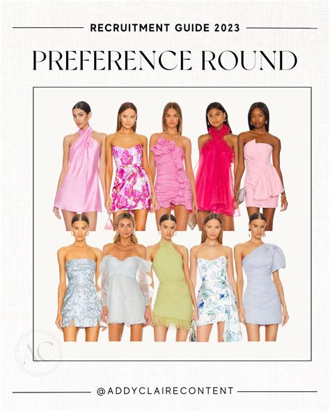 Super cute sorority rush outfits for each round of recruitment – Artofit