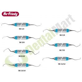 GRACEY CURETTE Silverline 1-14 Set / 6 Without 11/12 - Dentalmart