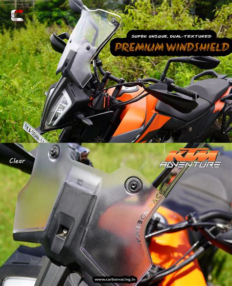 V2 - KTM 390 Adventure Touring Windshield - Clear (Full Set) – CARBON ...