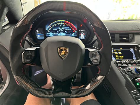 Lamborghini Aventador Steering Wheel