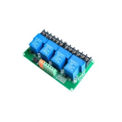 4 Channel 5V 30A Relay Module with High/Low-Level Triggering ...