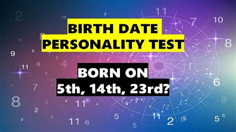 Personality Test: Born on 5th, 14th, 23rd? Know Your Dominant ...
