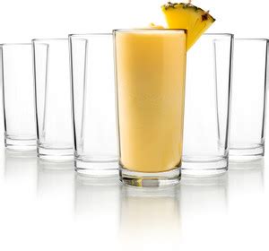 cello (Pack of 6) Liberty Glass Tumblers Set For Juice, Cocktail ...