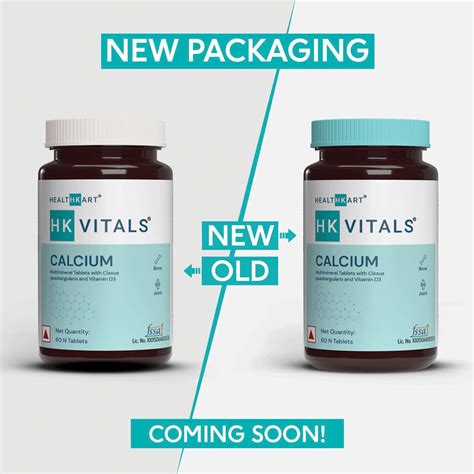 Buy HEALTHKART CALCIUM TABLETS FOR MEN & WOMEN WITH VITAMIN D3 FOR ...