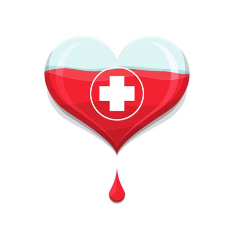 614世界献血者日元素爱心血滴矢量素材AI免费下载 - 图星人