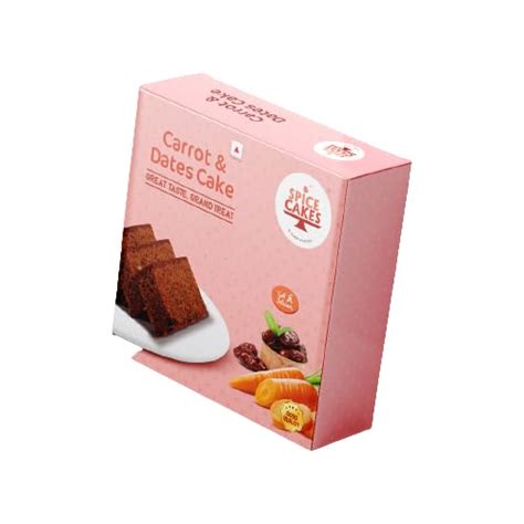 SPICE CAKES Carrot & Dates Cake - Wholesome Blend of Dates & Carrots in ...