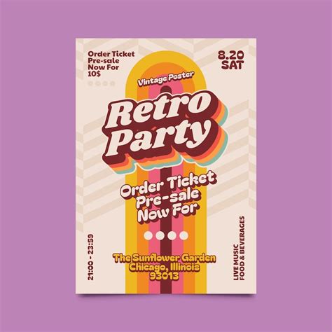 Cartaz anos 70 Imagens – Download Grátis no Freepik