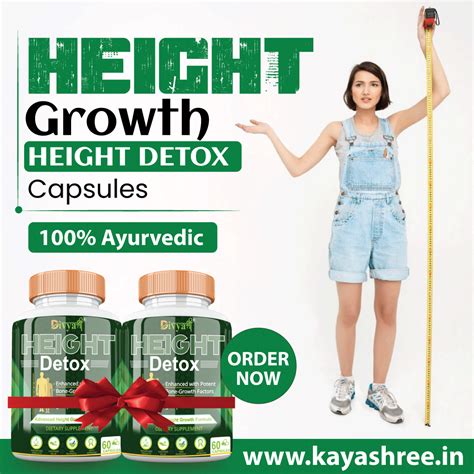 Divyashree Height Detox | Ayurvedic Height Increase Formula – Kayashree ...
