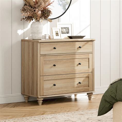 Amazon.com: WAMPAT Dresser for Bedroom with 3 Drawers, Oak Kids ...