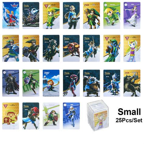 Buy 25PCS Amiibo Card for Zelda The Legend of Breath of The Wild NS ...