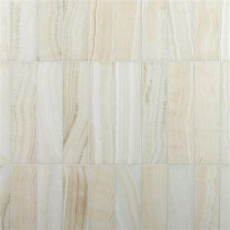 Vanilla Onyx Honed Tile | Floor and Decor