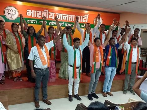 BJP conducts a major operation in Dadra Nagar Haveli, 15 JDU members ...
