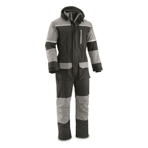 Guide Gear Men's Barrier Ice Waterproof Insulated Snow Suit Black 2XL ...