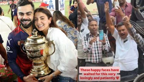 'Namma Bengaluru': Anushka Sharma Shares Video Of Kohli Holding IPL ...