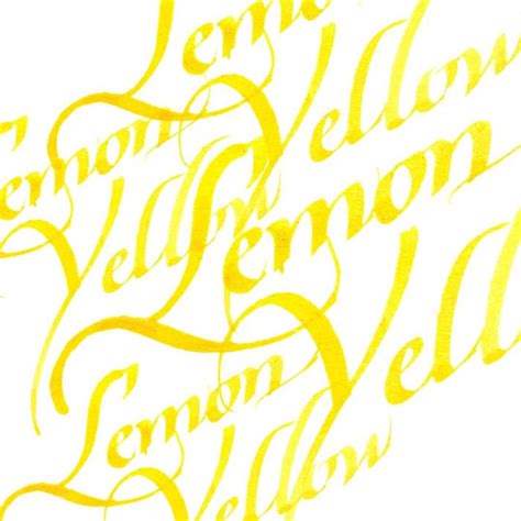W&N Calligrpahy Ink Lemon Yellow 30 ML | Art Lounge